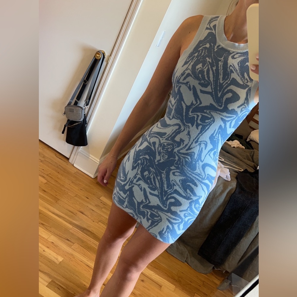 LA Hearts High Neck Sweater Dress